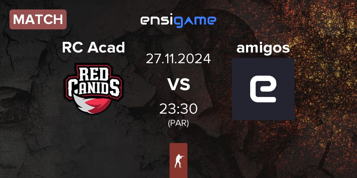 Match RED Canids Academy RC Acad vs amigos | 27.11