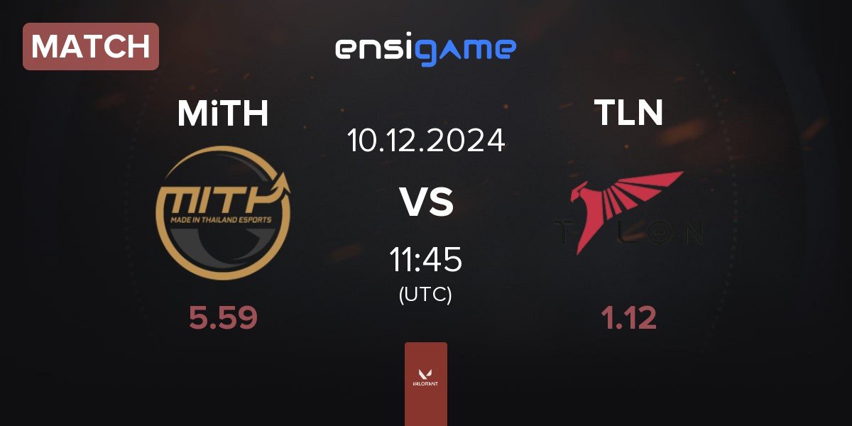 Match Made in Thailand MiTH vs Talon Esports TLN | 10.12