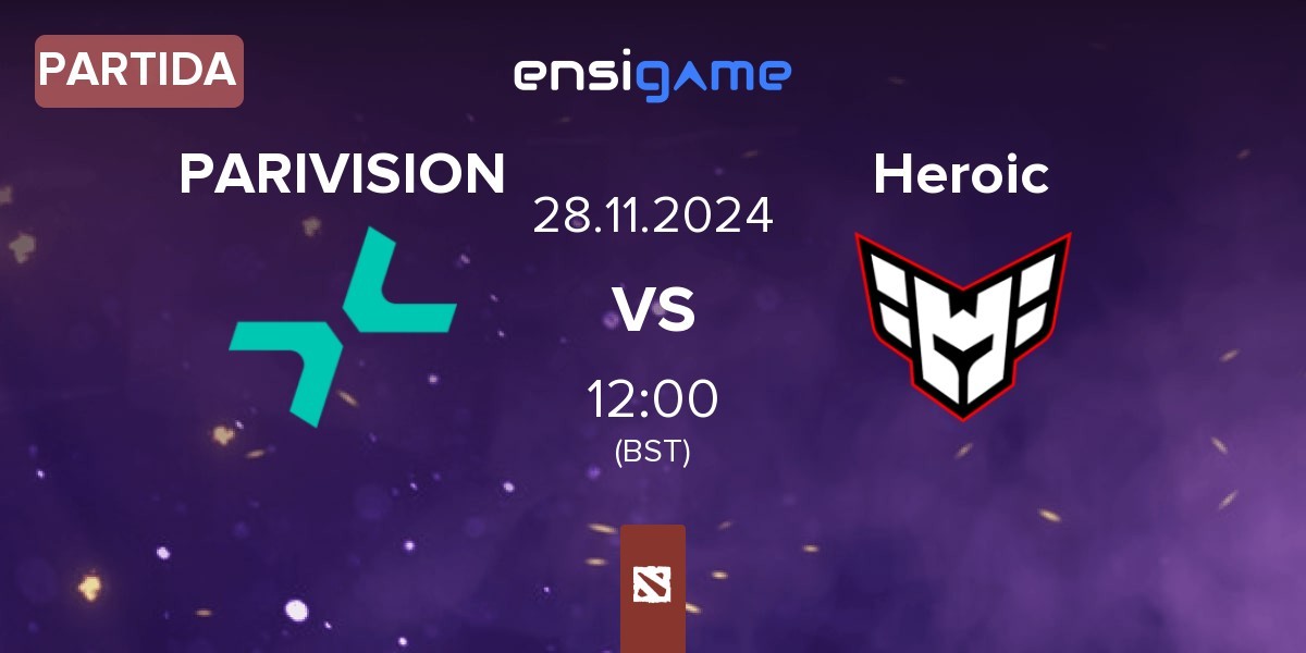 Partida PARIVISION vs Heroic | 28.11