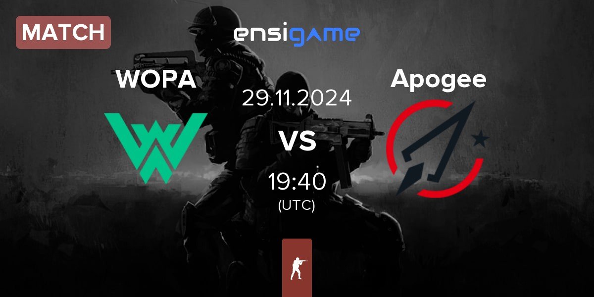 Match WOPA Esport WOPA vs Apogee | 29.11