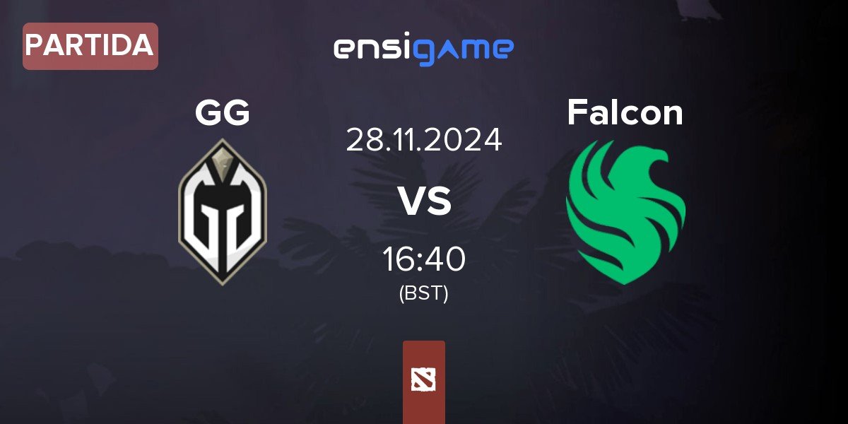 Partida Gaimin Gladiators GG vs Team Falcons Falcon | 28.11