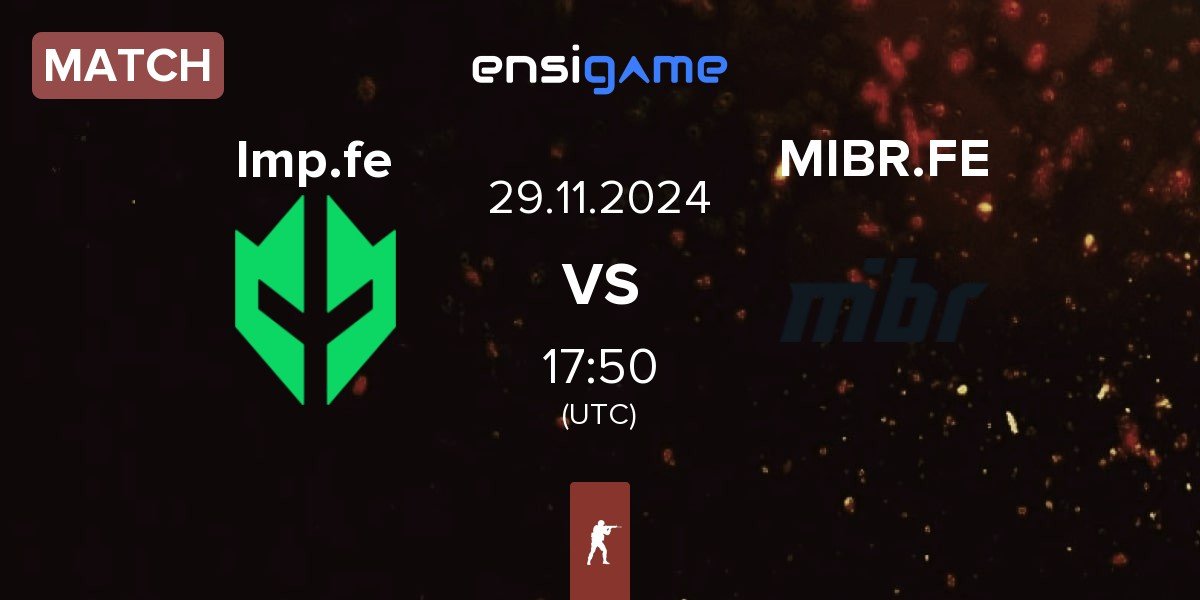 Match Imperial Fe Imp.fe vs MIBR Female MIBR.FE | 29.11