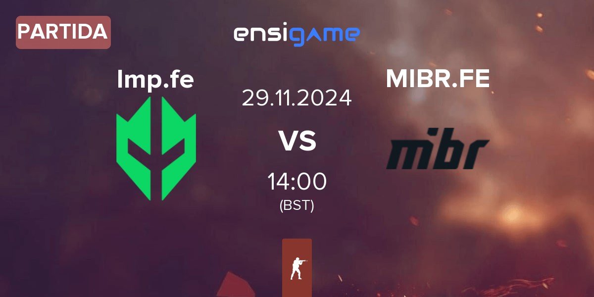 Partida Imperial Fe Imp.fe vs MIBR Female MIBR.FE | 29.11