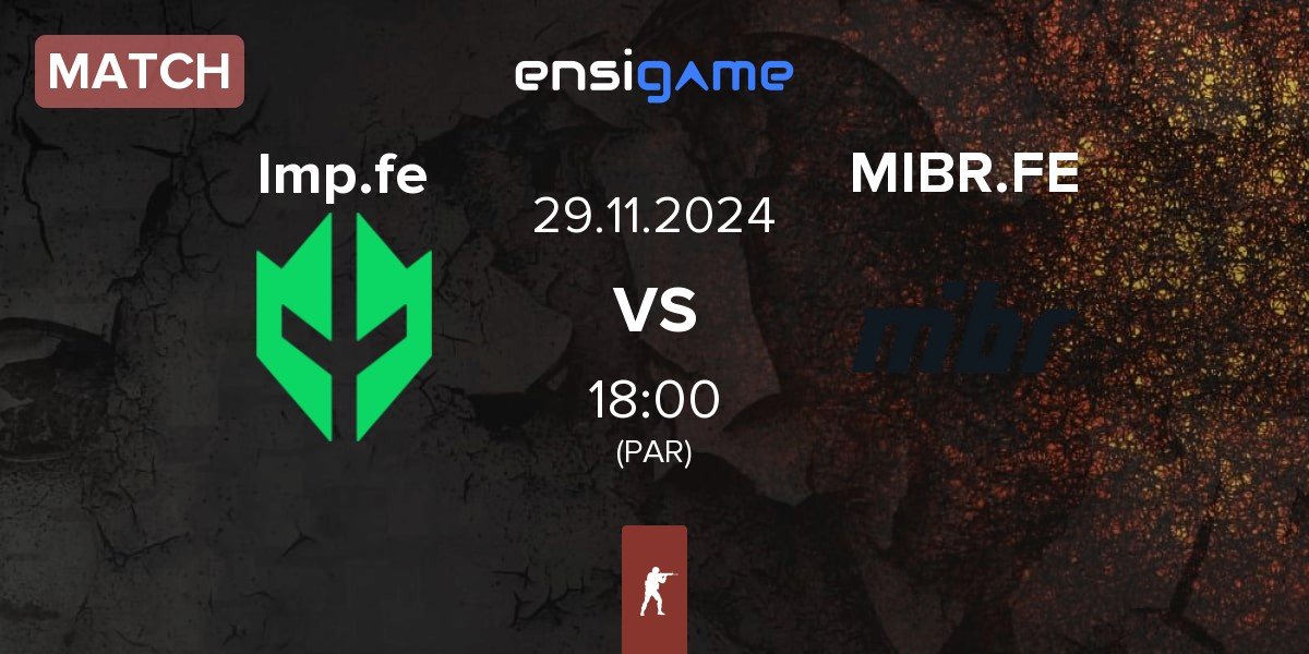 Match Imperial Fe Imp.fe vs MIBR Female MIBR.FE | 29.11