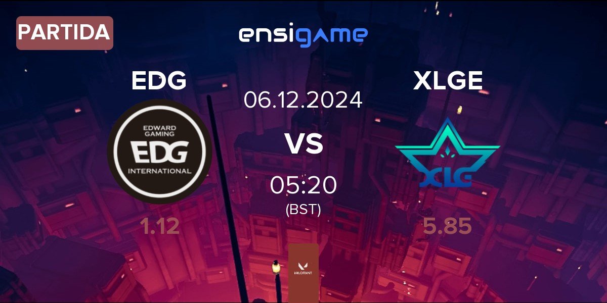 Partida Edward Gaming EDG vs XLG Esports XLGE | 06.12