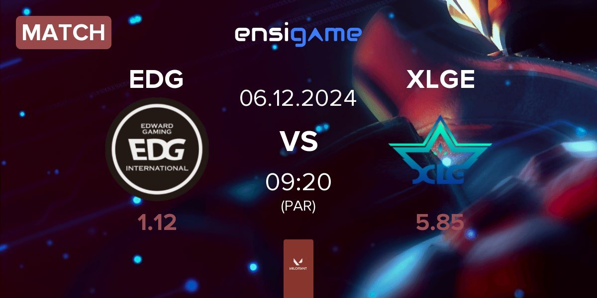 Match Edward Gaming EDG vs XLG Esports XLGE | 06.12