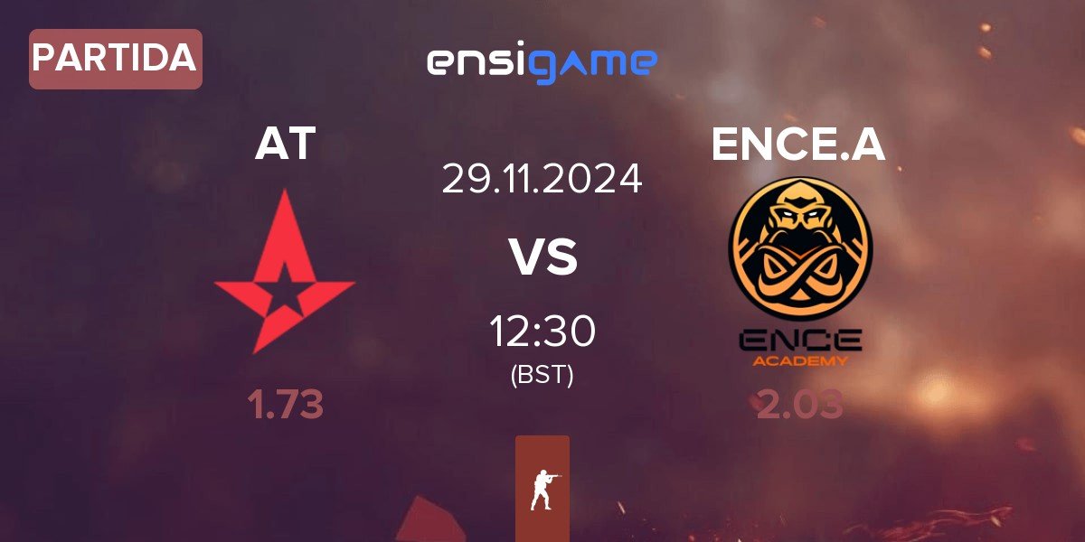 Partida Astralis Talent AT vs ENCE Academy ENCE.A | 29.11