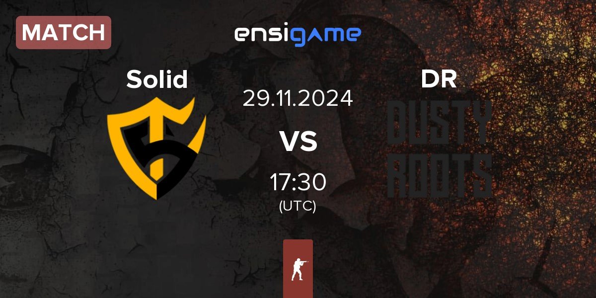 Match Team Solid Solid vs Dusty Roots DR | 29.11