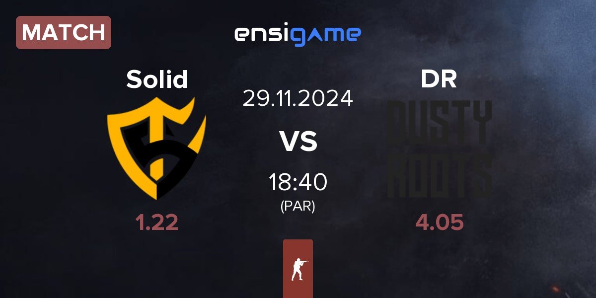 Match Team Solid Solid vs Dusty Roots DR | 29.11