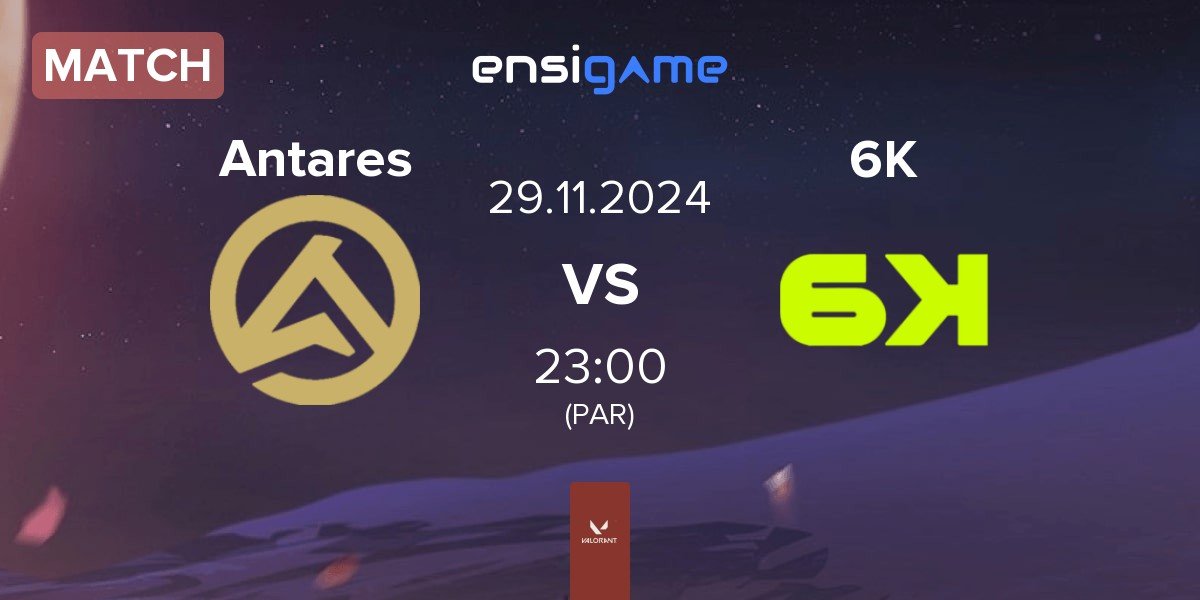 Match Antares vs Six Karma 6K | 29.11