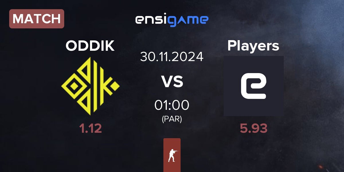 Match ODDIK vs Players | 29.11