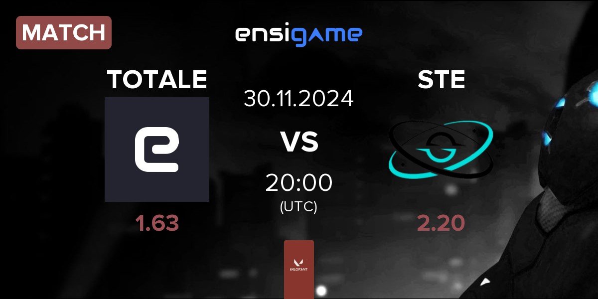 Match TotalePRO TOTALE vs STELLAE Gaming STE | 30.11