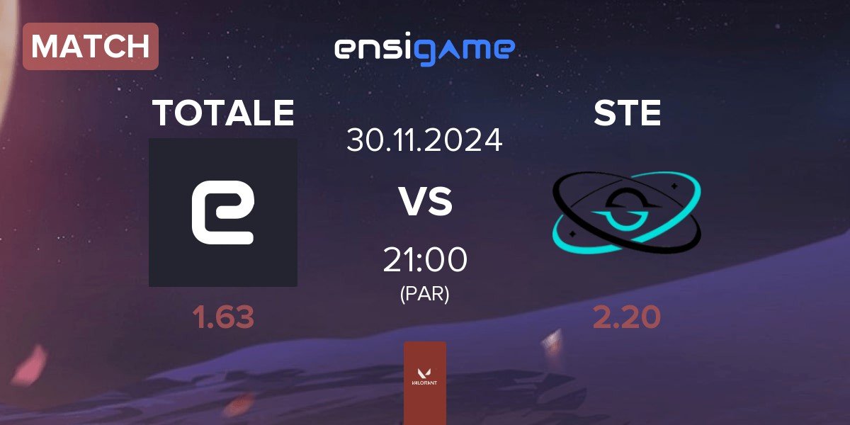 Match TotalePRO TOTALE vs STELLAE Gaming STE | 30.11