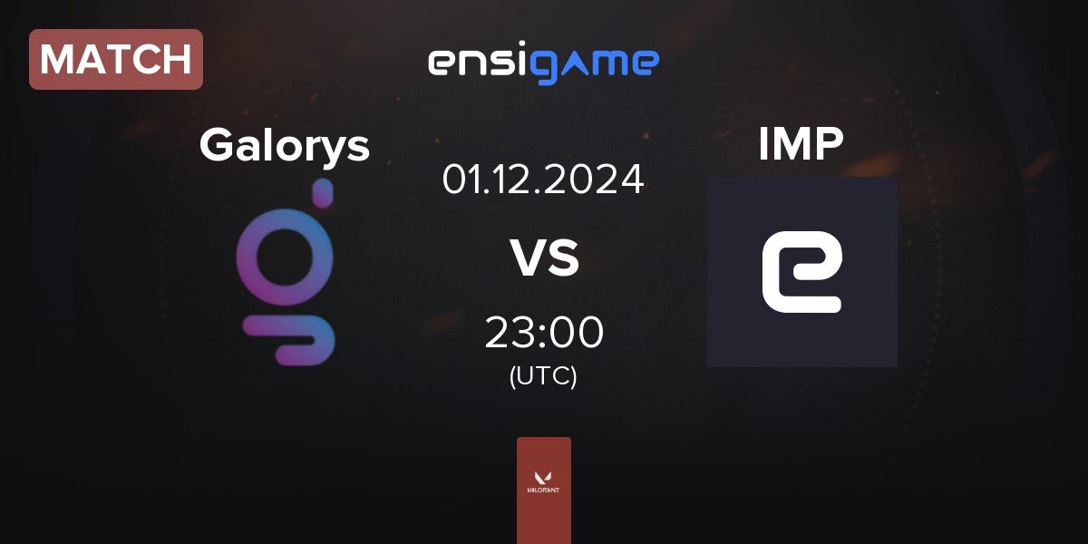 Match Galorys vs A Nova Onda do Imperador IMP | 01.12