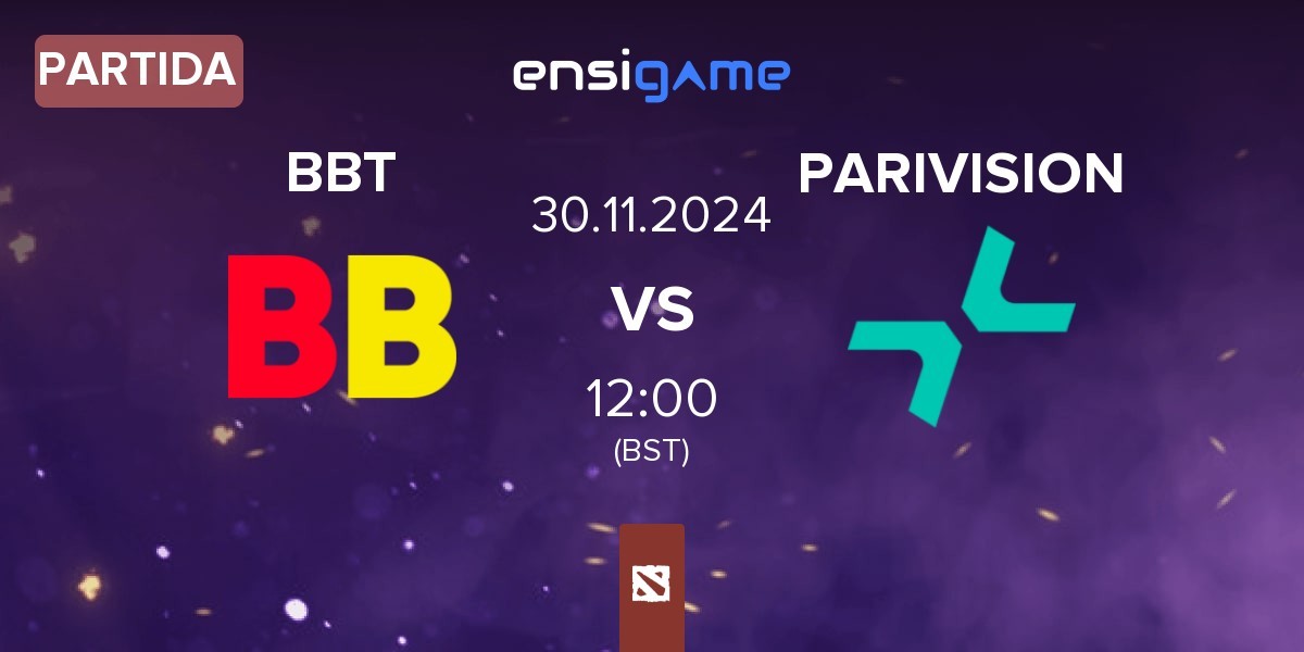 Partida BetBoom Team BBT vs PARIVISION | 30.11