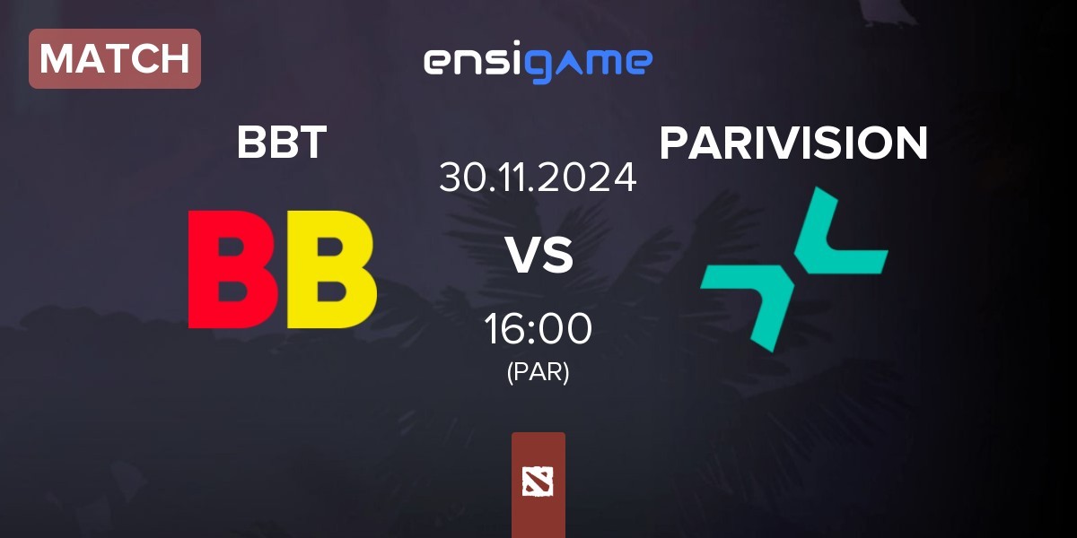 Match BetBoom Team BBT vs PARIVISION | 30.11