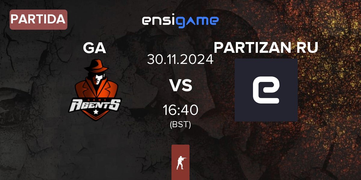 Partida GameAgents GA vs PARTIZAN RU | 30.11