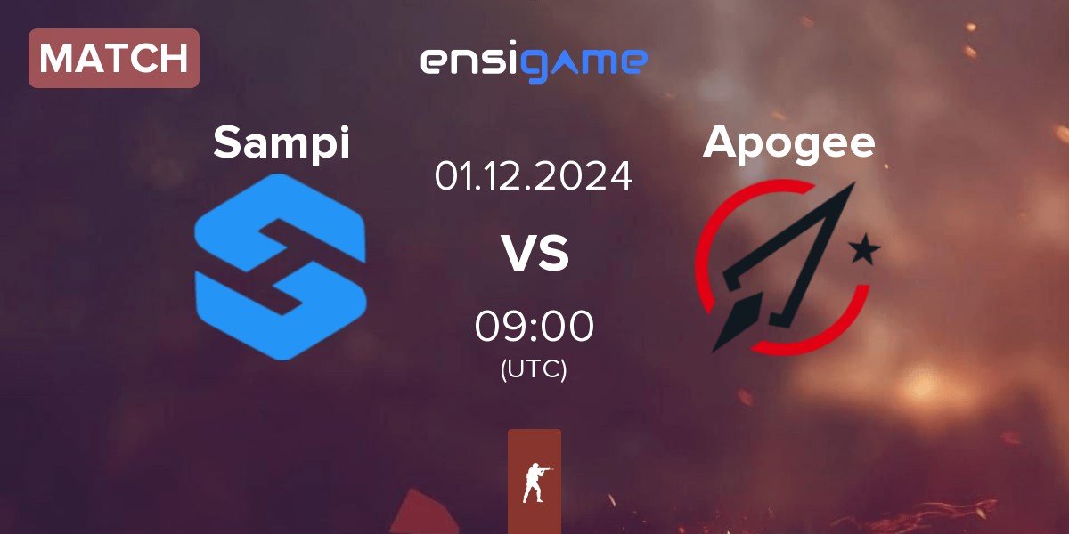 Match Team Sampi Sampi vs Apogee | 01.12