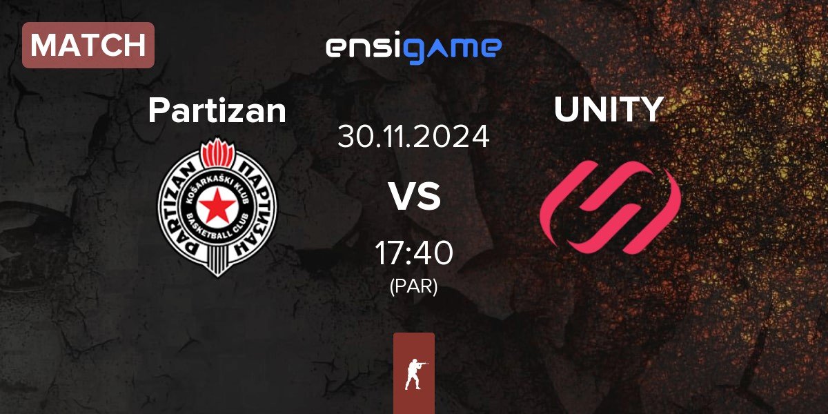 Match Partizan vs UNiTY Esports UNiTY | 30.11