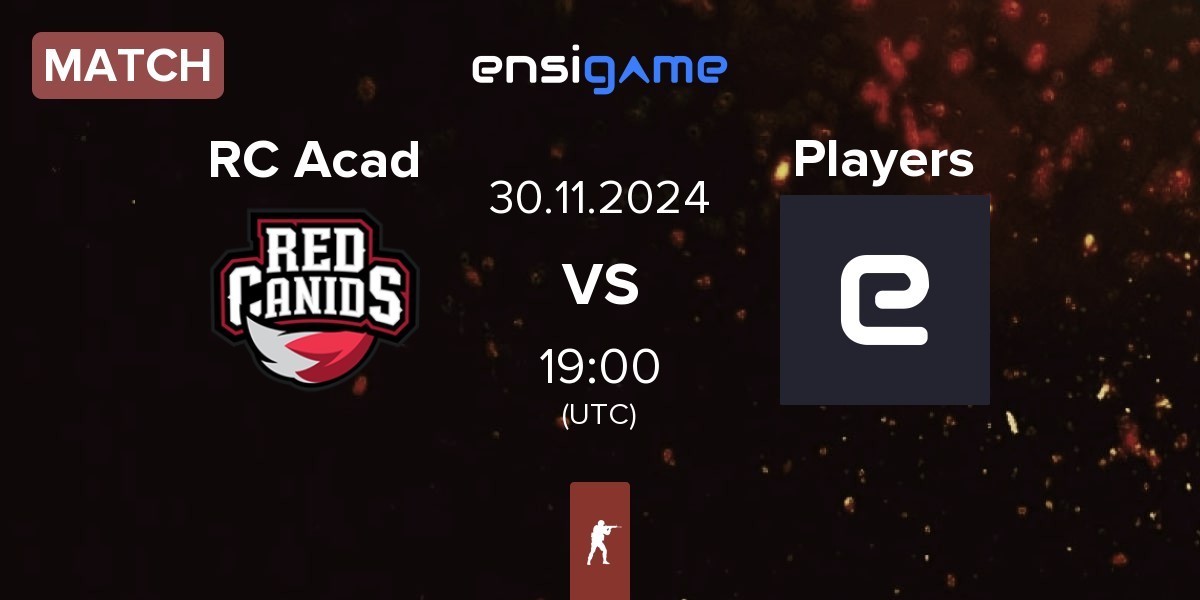 Match RED Canids Academy RC Acad vs Players | 30.11