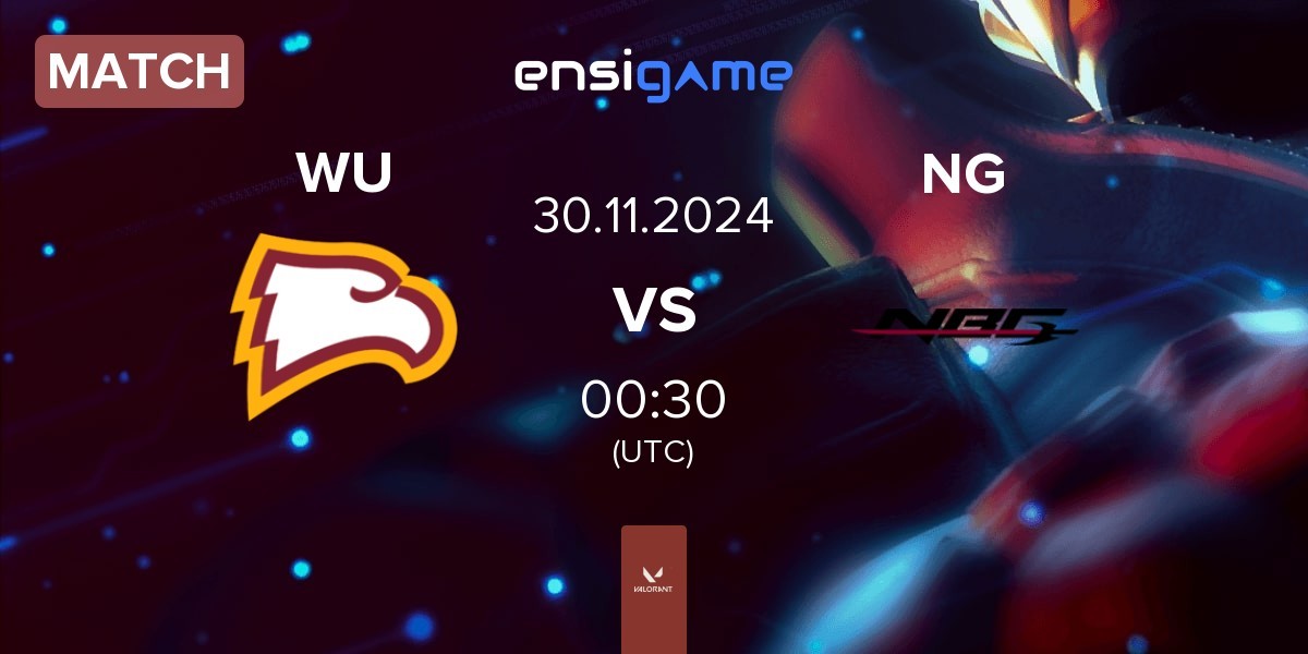 Match Winthrop University WU vs Nightblood Gaming NG | 30.11