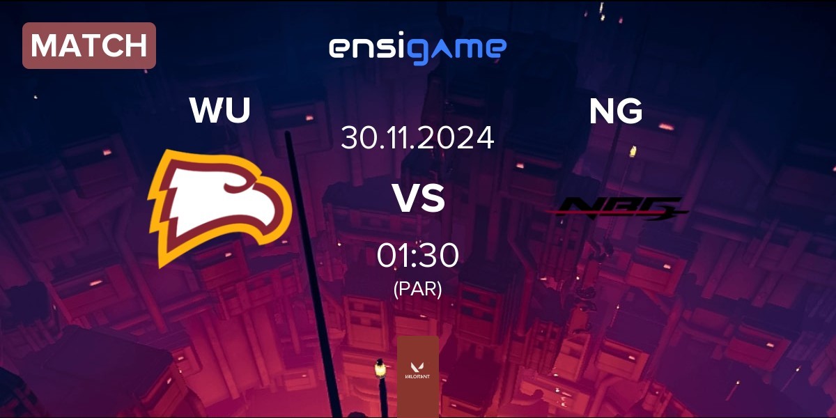 Match Winthrop University WU vs Nightblood Gaming NG | 30.11