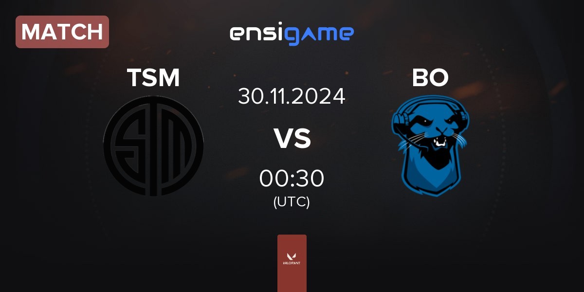 Match TSM vs Blue Otter BO | 30.11