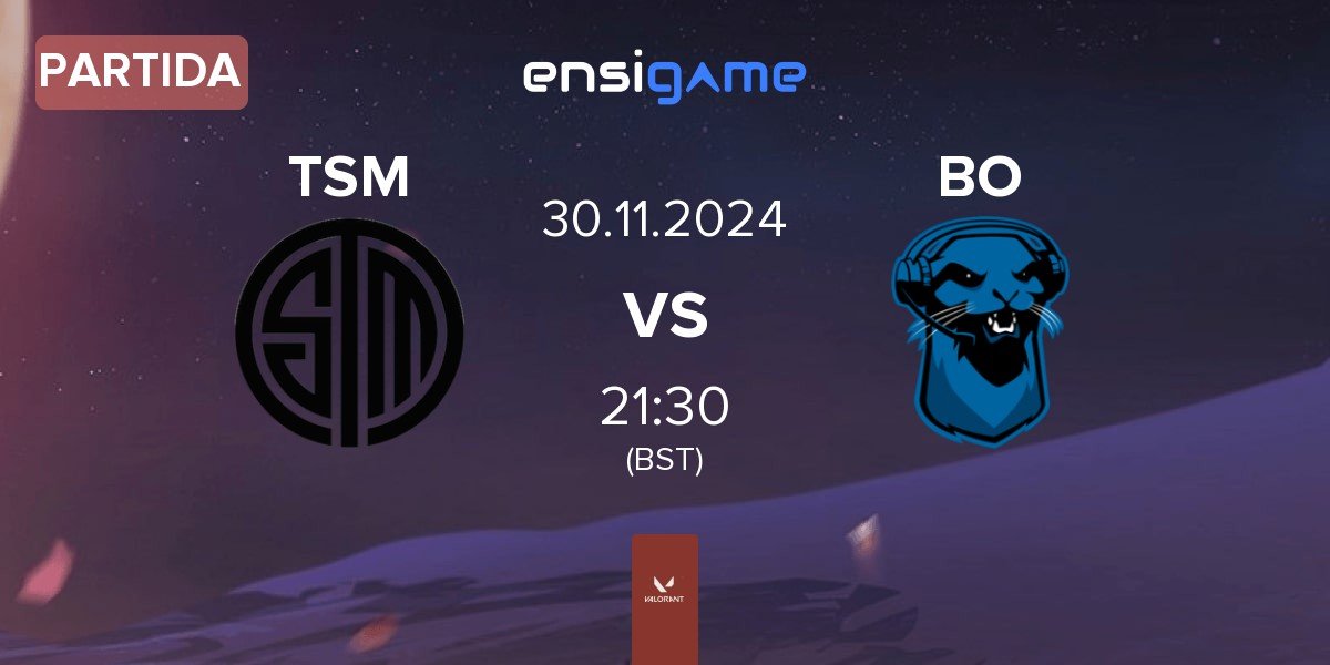 Partida TSM vs Blue Otter BO | 30.11