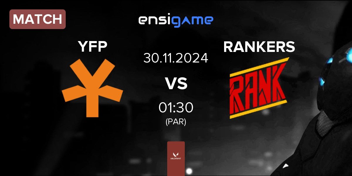 Match YFP Gaming YFP vs RANKERS | 30.11