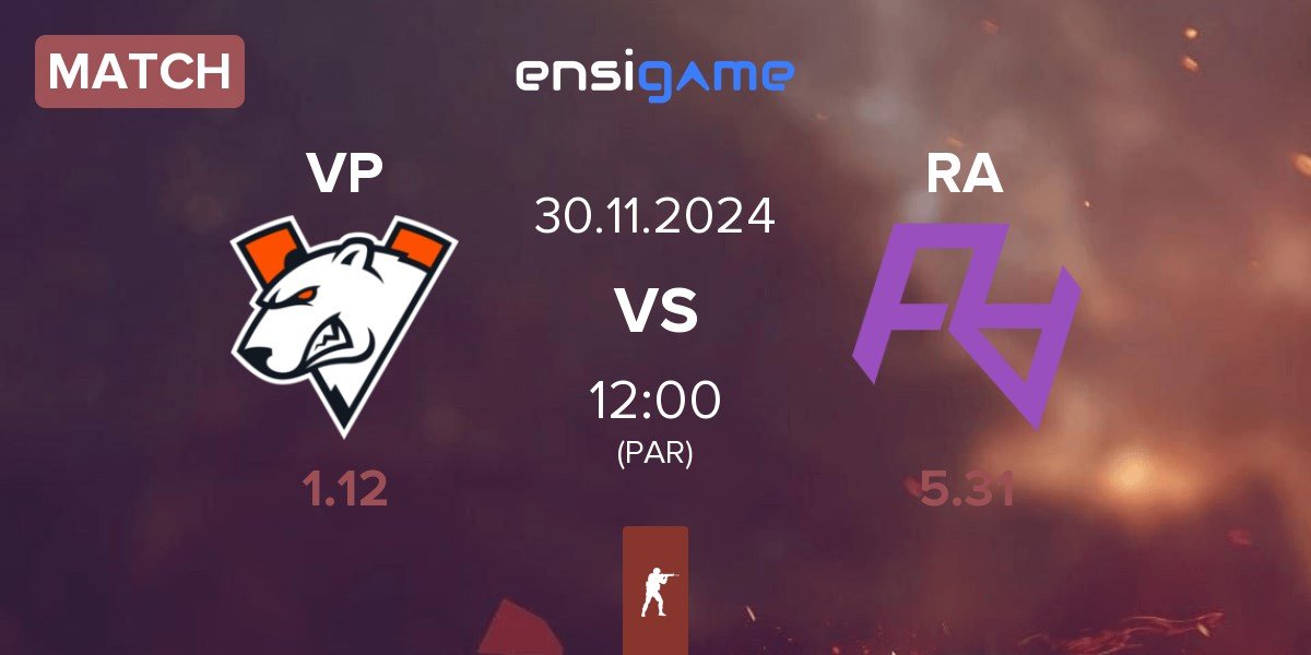 Match Virtus.Pro VP vs Rare Atom RA | 30.11