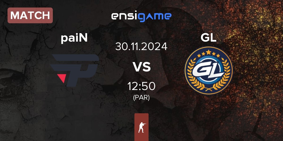 Match paiN Gaming paiN vs GamerLegion GL | 30.11