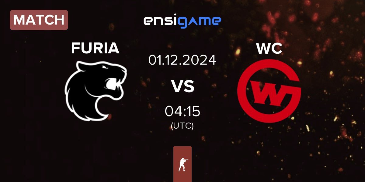 Match FURIA Esports FURIA vs Wildcard Gaming WC | 01.12