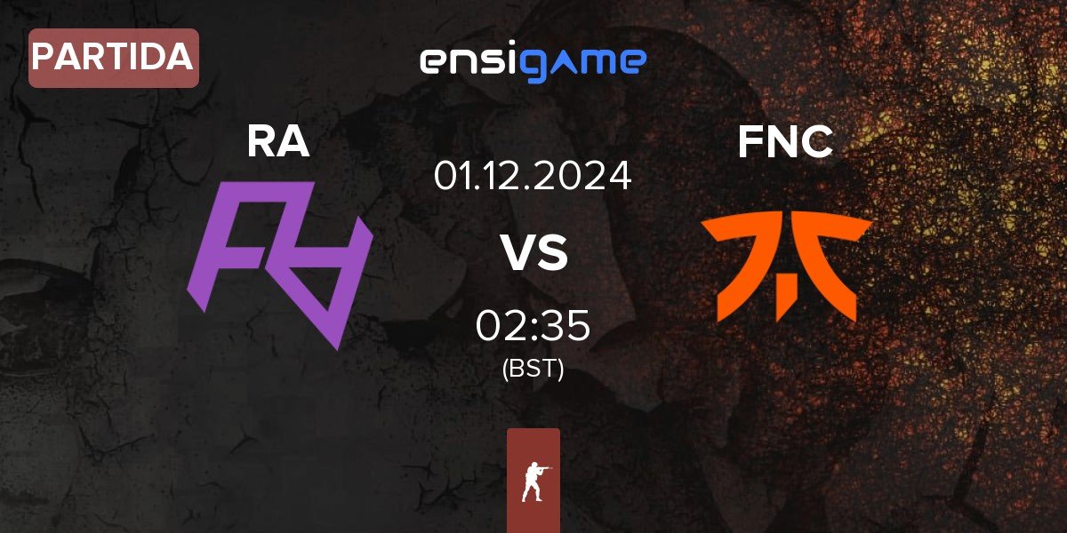 Partida Rare Atom RA vs Fnatic FNC | 01.12