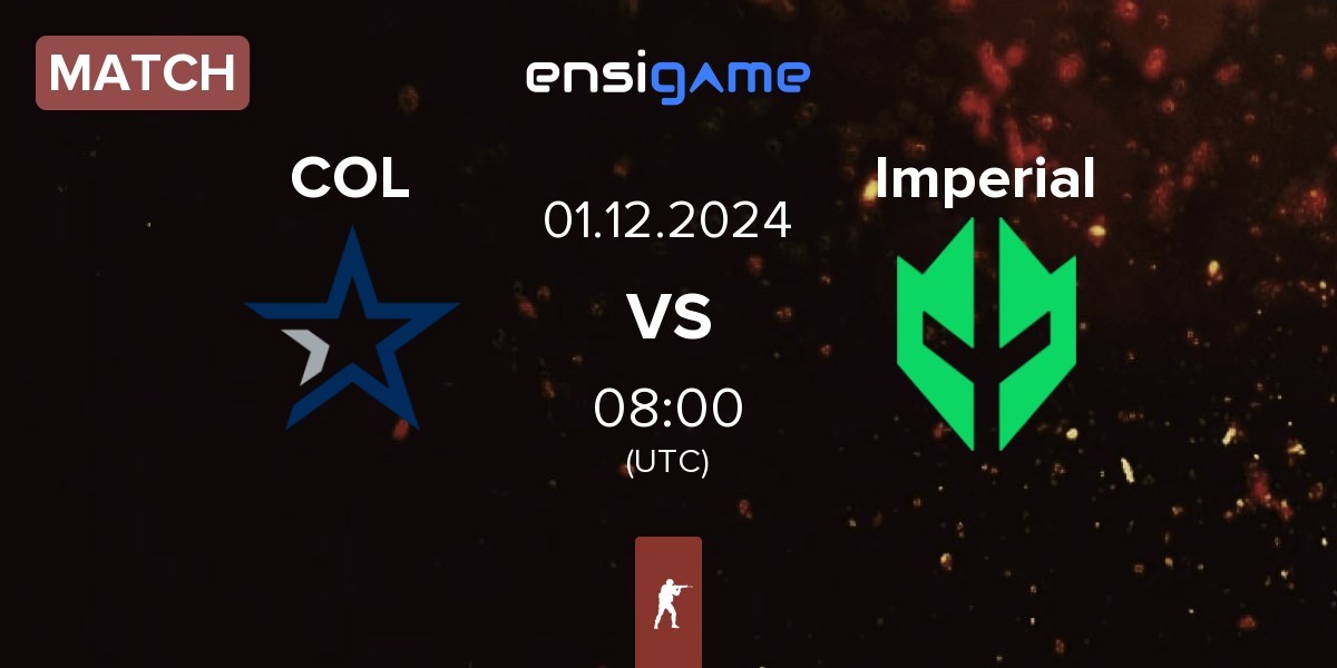 Match Complexity Gaming COL vs Imperial Esports Imperial | 01.12