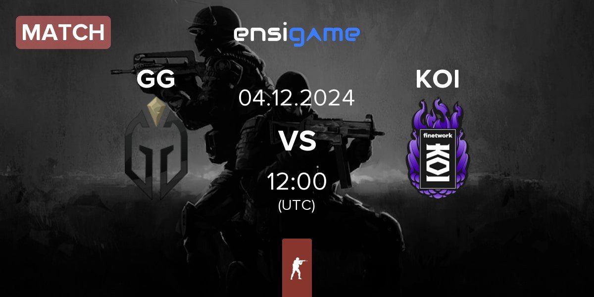 Match Gaimin Gladiators GG vs KOI | 04.12