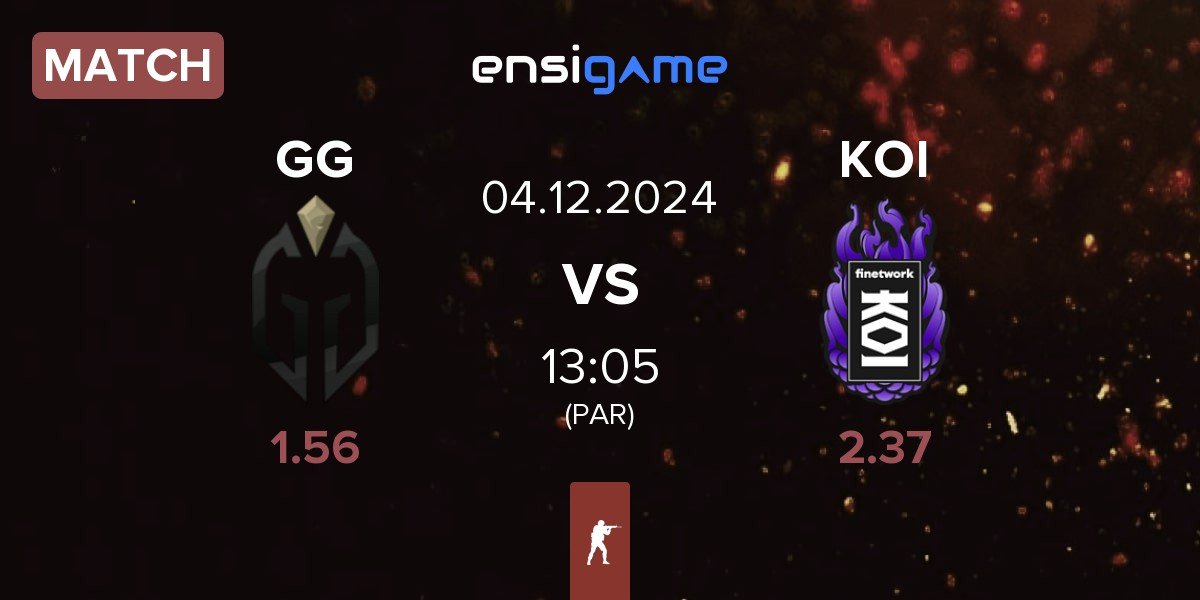 Match Gaimin Gladiators GG vs KOI | 04.12