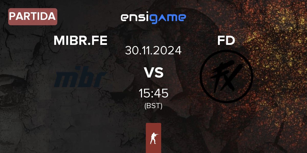 Partida MIBR Female MIBR.FE vs Fluxo Demons FD | 30.11