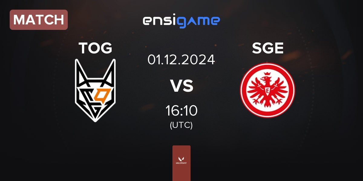 Match TeamOrangeGaming TOG vs Eintracht Frankfurt SGE | 01.12