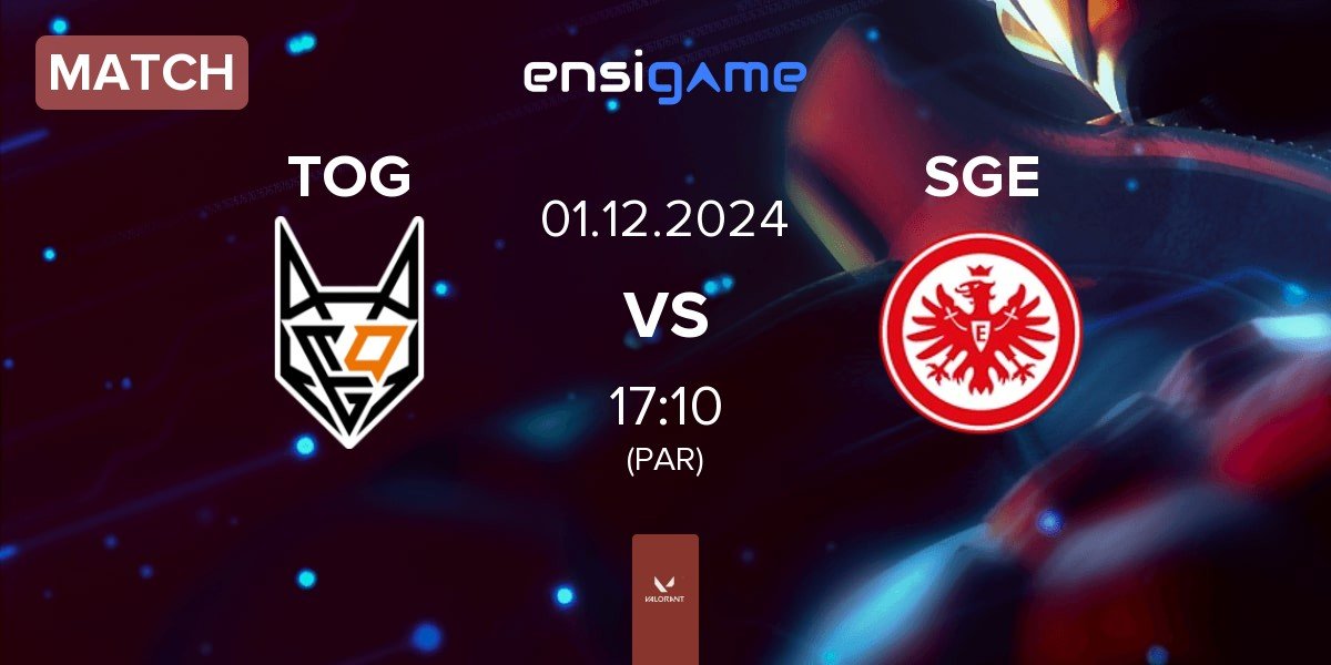 Match TeamOrangeGaming TOG vs Eintracht Frankfurt SGE | 01.12