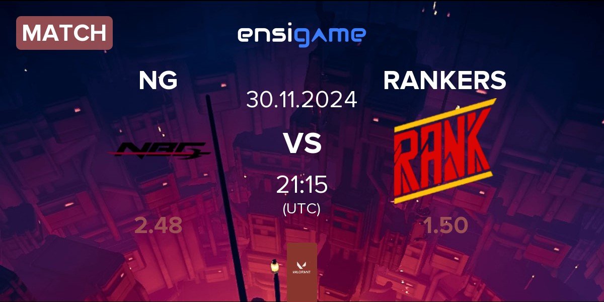 Match Nightblood Gaming NG vs RANKERS | 30.11