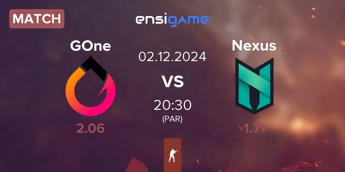 Match GenOne GOne vs Nexus Gaming Nexus | 02.12