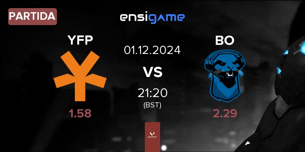 Partida YFP Gaming YFP vs Blue Otter BO | 01.12