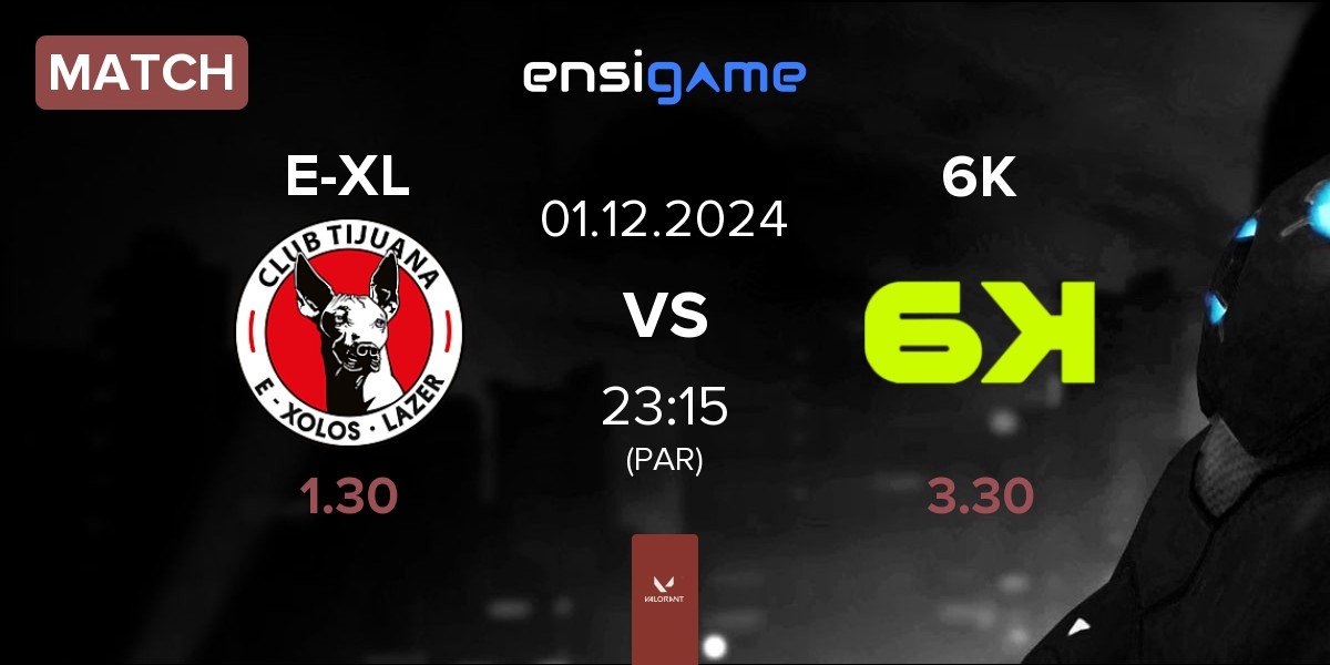 Match E-Xolos LAZER E-XL vs Six Karma 6K | 01.12