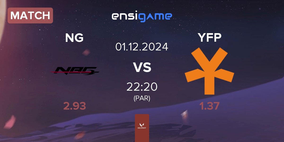 Match Nightblood Gaming NG vs YFP Gaming YFP | 01.12