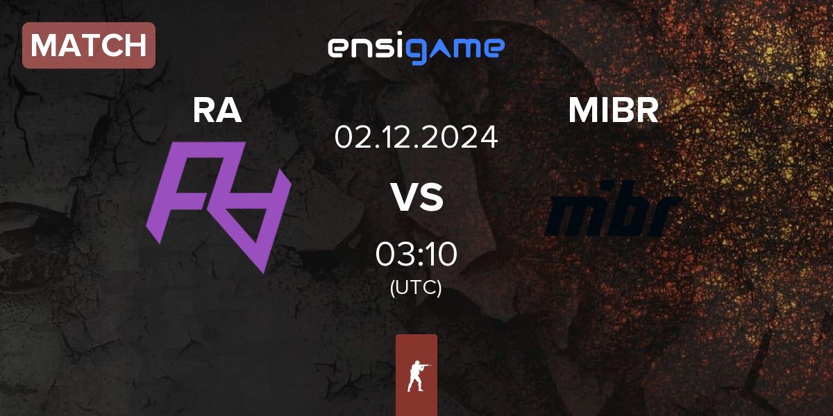 Match Rare Atom RA vs Made in Brazil MIBR | 02.12