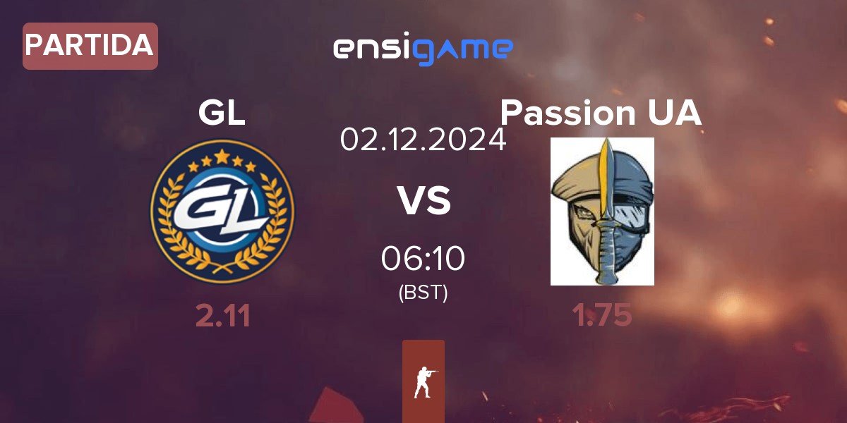 Partida GamerLegion GL vs Passion UA | 02.12