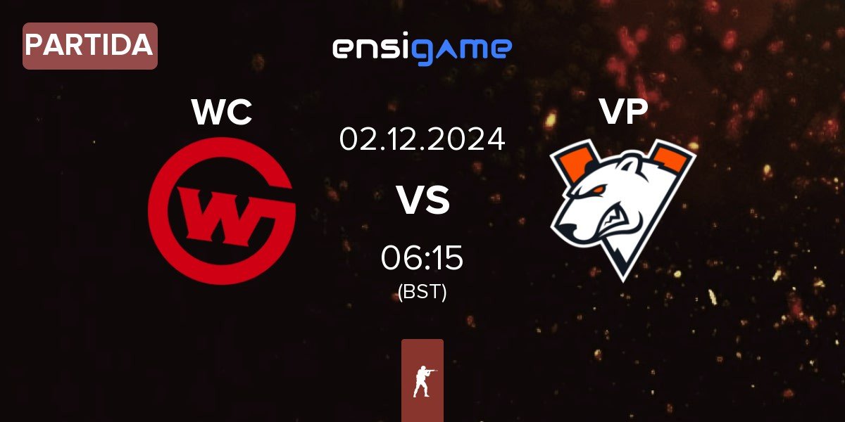 Partida Wildcard Gaming WC vs Virtus.Pro VP | 02.12