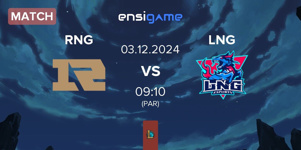 Match Royal Never Give Up RNG vs LNG Esports LNG | 03.12