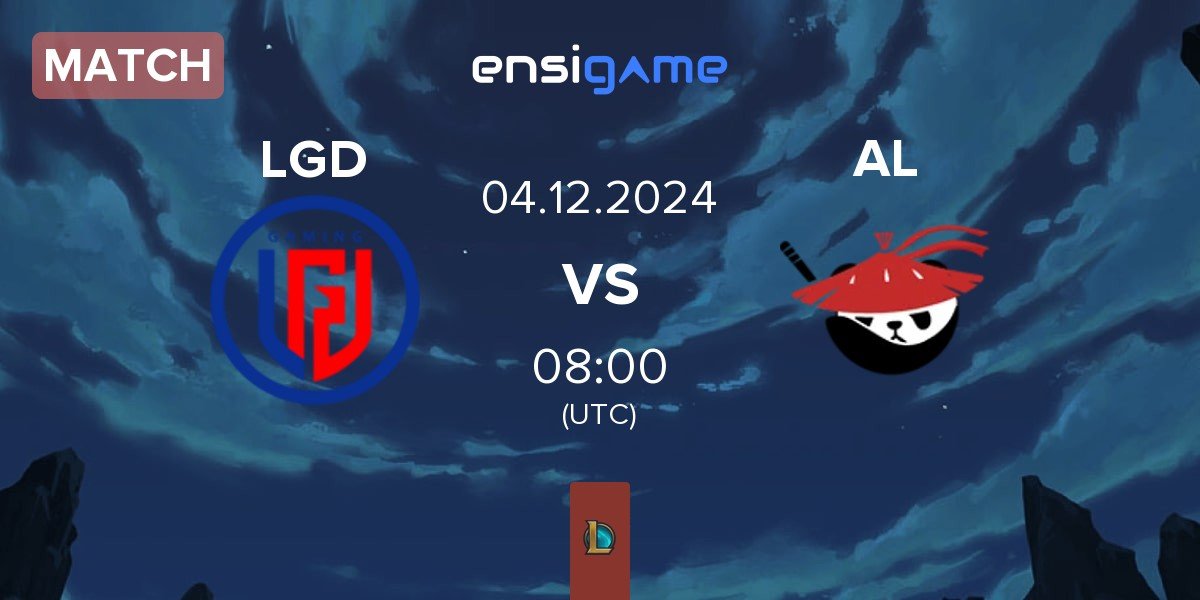 Match LGD Gaming LGD vs Anyone's Legend AL | 04.12