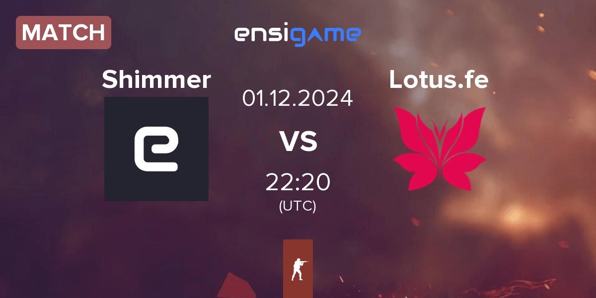 Match Shimmer vs Lotus FE Lotus.fe | 01.12